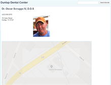 Tablet Screenshot of dunlapdentalcenter.com